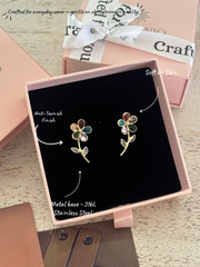 Celestial Moon Dangles